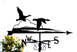 Snow Geese weather vane